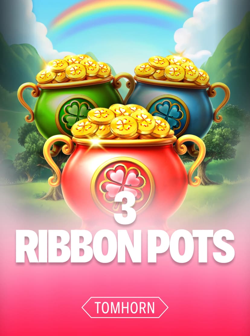 3 Ribbon Pots